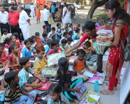 TEACH AT SLUM